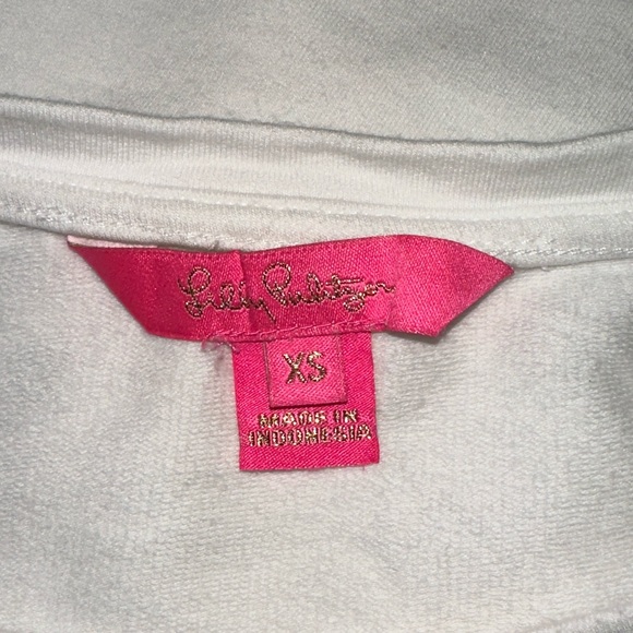 Lilly Pulitzer Women's XS Elliana Pullover Long Sleeve Shirt Multi Bermudaful - Picture 4 of 8